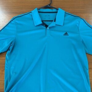 Adidas Men's Blue Polo Shirt